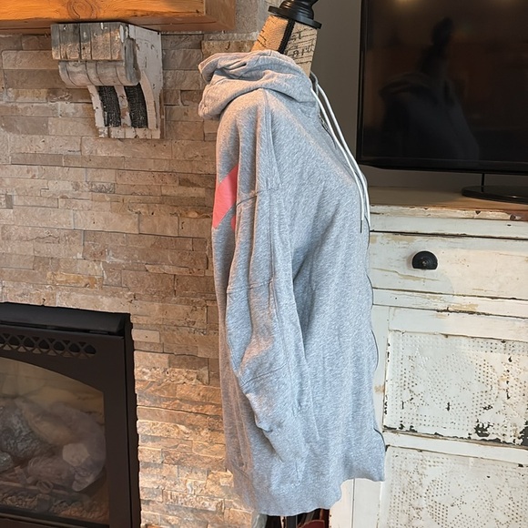 G-Star Lalja HDD zip SW Dress gray sweatshirt long line hood zip close RAW - Picture 9 of 16